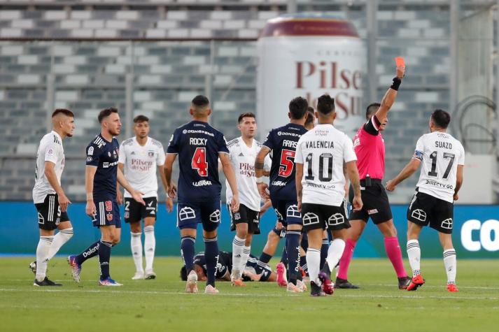 Gabriel Suazo recibe dos fechas de castigo por su expulsión en el Superclásico