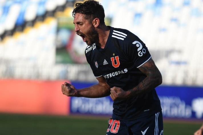 La U aprovechó su hombre de más y le ganó a Antofagasta por 2-1