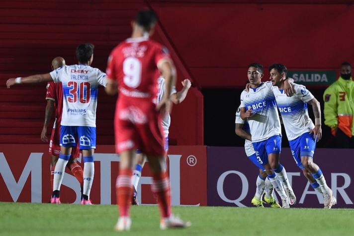 Revive el gol de Zampedri que le dio el triunfo a la UC sobre Argentinos Juniors en la Libertadores