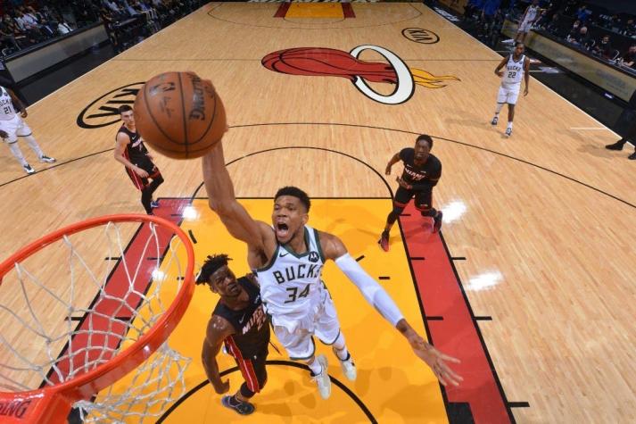 Giannis y los Bucks barren 4-0 al Miami Heat, subcampeones de la NBA