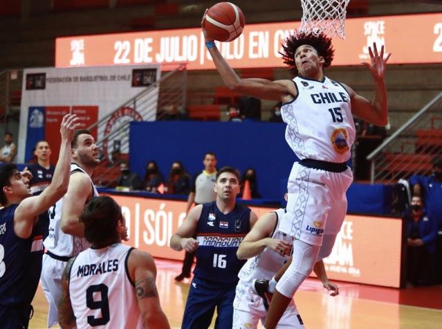 Selección chilena de básquet gana ante Paraguay y queda a un paso de las Clasificatorias al Mundial