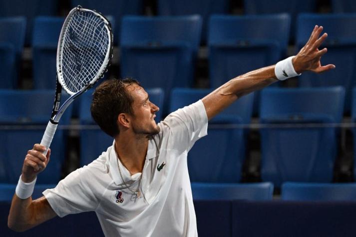 "No quiero volver a verte": Daniil Medvedev se enfrenta a periodista chileno en Tokio 2020