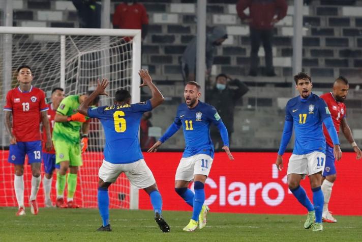 La Roja cae ante Brasil en el Monumental y deberá buscar puntos de visita en las Clasificatorias