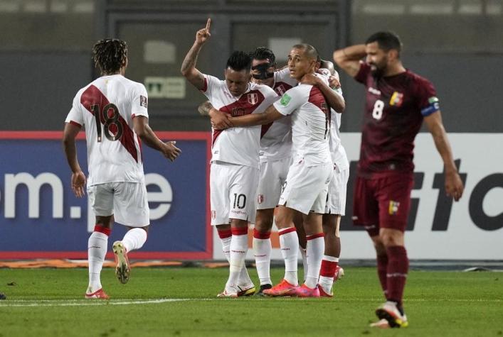 Desplazó a La Roja: Perú vence a Venezuela en Lima y se mete en la pelea por un cupo a Qatar 2022