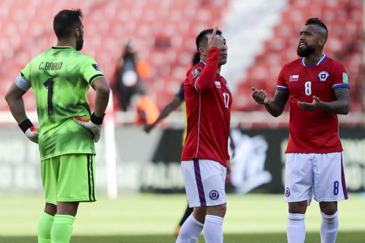 Sin Aránguiz de titular: La formación de Chile para enfrentar a Colombia