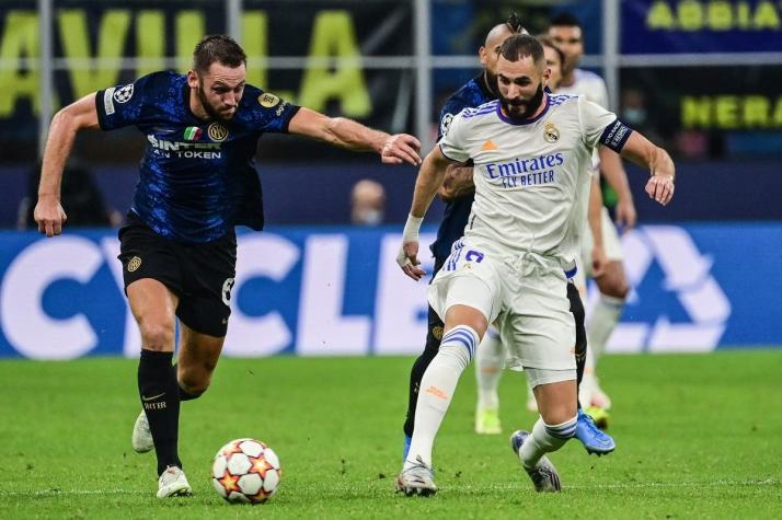 Inter de Milán perdió con Real Madrid, Vidal sumó minutos y Alexis volvió a las nóminas