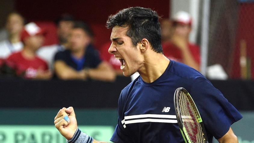 Cristian Garín abre la serie: Revisa cómo quedó el sorteo de Copa Davis entre Chile y Eslovaquia