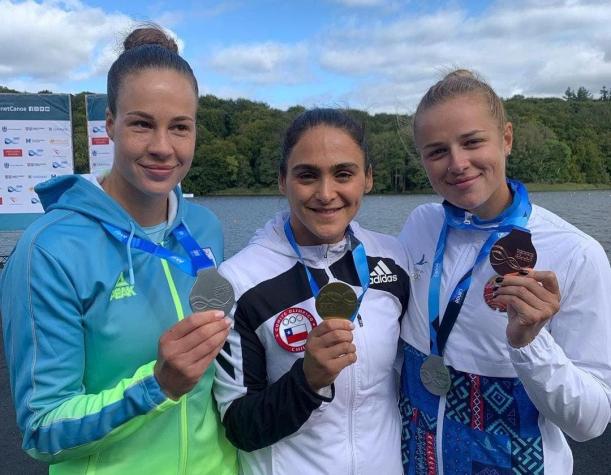 María José Mailliard se llevó el bronce en Mundial de Canotaje en Dinamarca