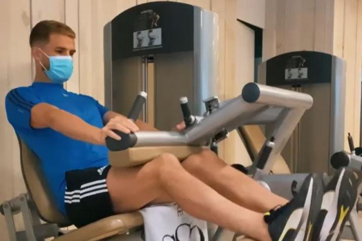Venezolano Christian Santos termina su cuarentena y se realiza exámenes para sumarse a Colo Colo