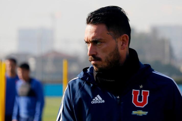Mauricio Pinilla entregado a la crisis azul: "Si la U baja a la B, será porque se lo mereció"