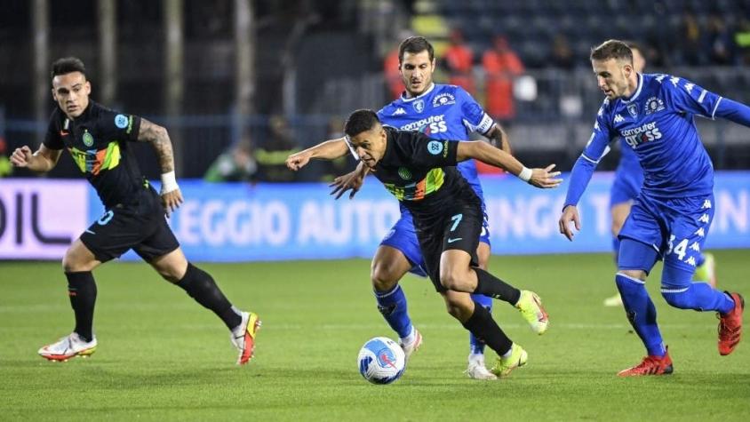 [VIDEO] La notable asistencia de Alexis Sánchez en el gol del Inter de Milán
