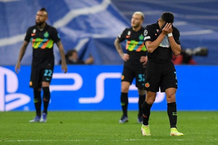 Inter de Alexis y Vidal cae ante el Madrid y sella paso a octavos de la Champions en segundo lugar