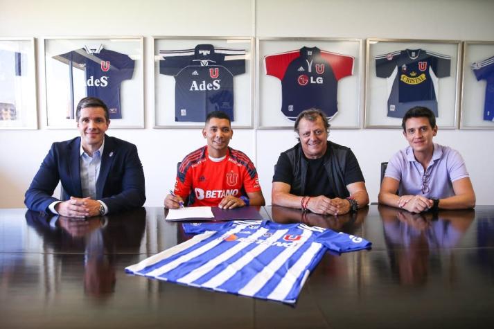Universidad de Chile confirma su sexto refuerzo: Cristian "Chorri" Palacios ya es azul