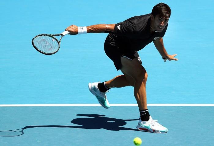 Cristian Garín sucumbe ante el francés Monfils en el Open de Australia