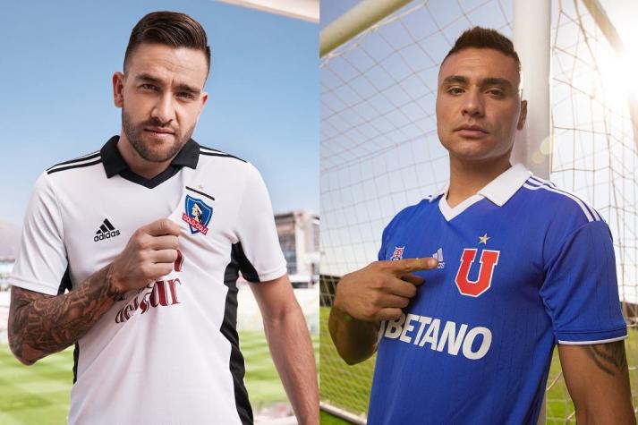 Clásico de camisetas: en qué se parecen y diferencian los nuevos uniformes de Colo Colo y la U