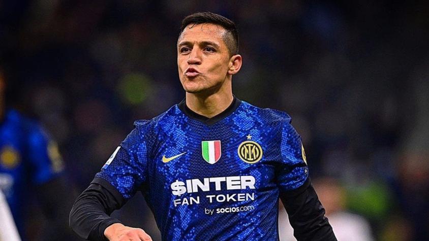 Alexis Sánchez y Arturo Vidal son titulares en el choque de Inter y la Roma