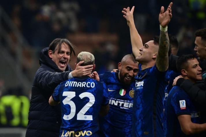 Vidal es titular y Alexis va a la banca en duelo del Inter ante Liverpool por la Champions League