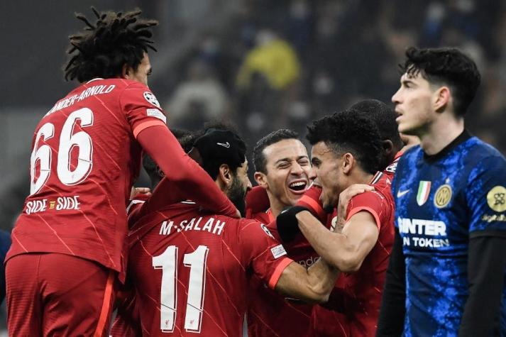 Con Vidal y Alexis en cancha: Inter pierde en casa frente a Liverpool y se complica en la Champions