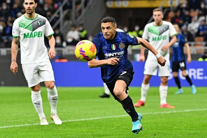 Alexis titular y Vidal a la banca en duelo del Inter frente a Genoa por la Serie A