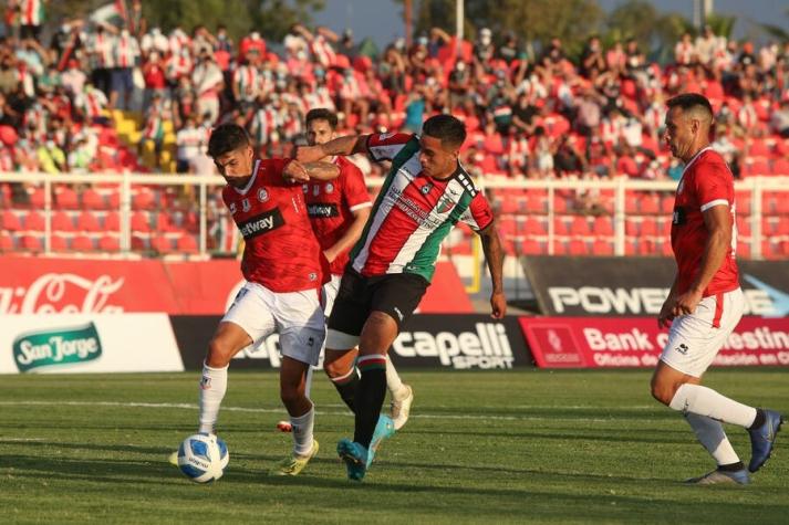 Palestino empata ante La Calera y alcanza a la UC en la cima de la tabla de posiciones