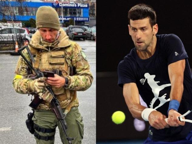 Djokovic ofreció ayuda económica a tenista ucraniano que irá a la guerra