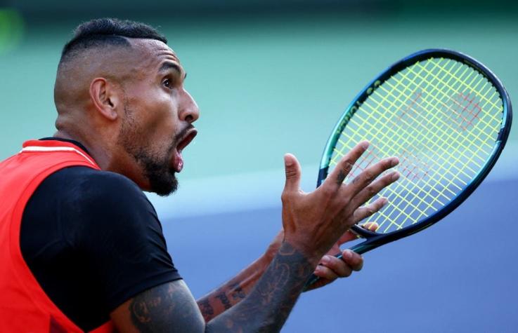 La última pataleta de Kyrgios que involucró al actor Ben Stiller