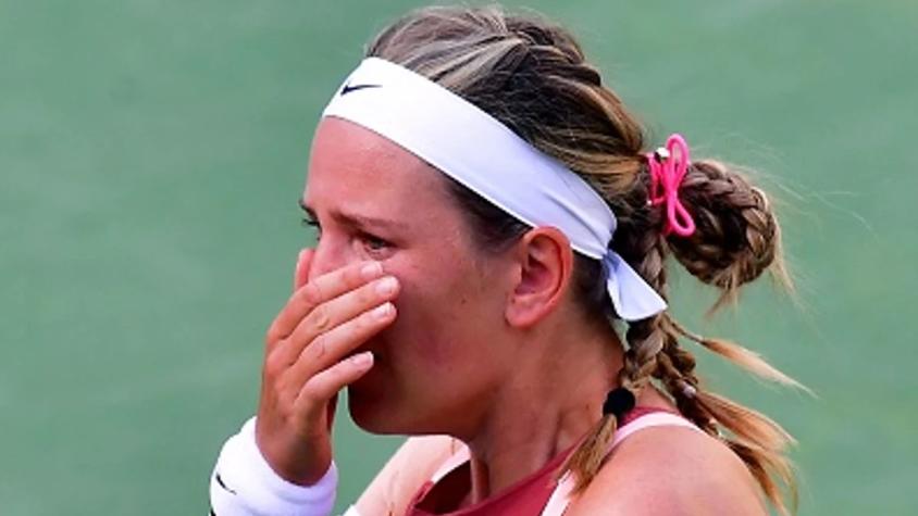Tenista ex N° 1 del Mundo se pone a llorar durante partido en Indian Wells