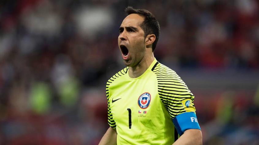 Claudio Bravo en la selección chilena