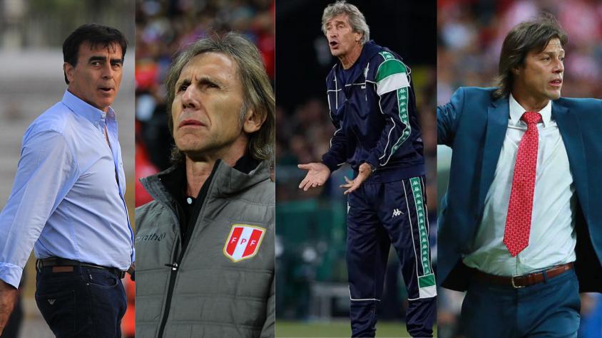 Quinteros, Gareca, Pellegrini y Almeyda 