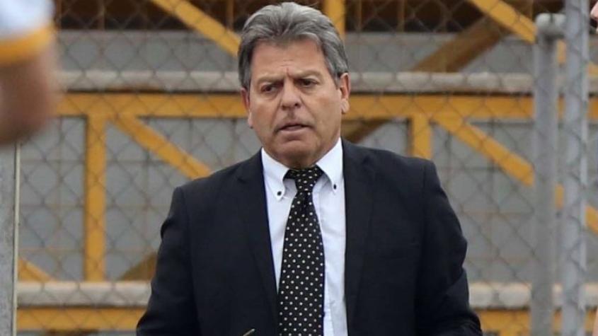 Jorge 'Peineta' Garcés perdió los estribos en conferencia de prensa.