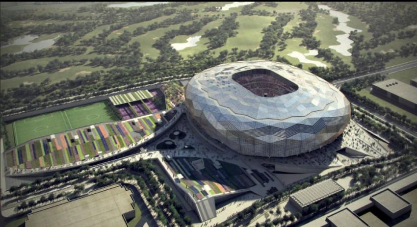 Qatar Foundation es el primer estadio del mundo que crea un microclima para los espectadores.