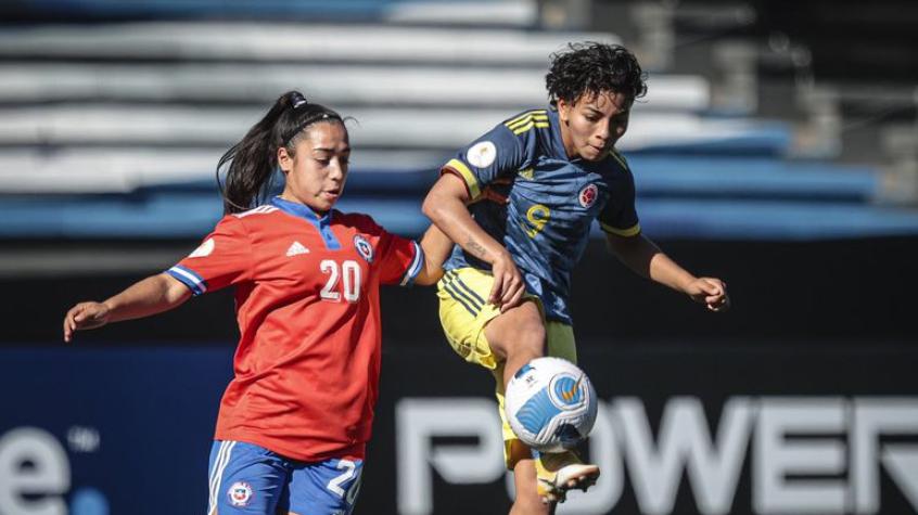 La Roja enfrentó a su similar de Colombia perdiendo 0-3