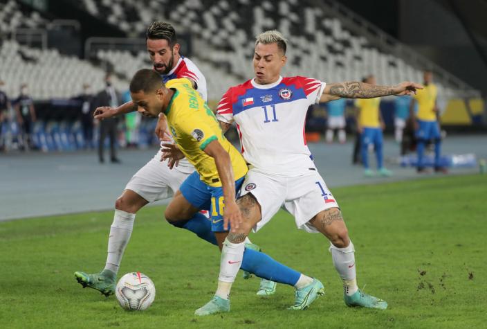 El último duelo entre Brasil y Chile terminó con la eliminación de la 'Roja' en Copa América.