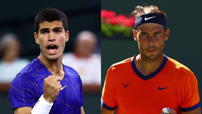 Alcaraz y Nadal se medirán por las semifinales de Indian Wells.