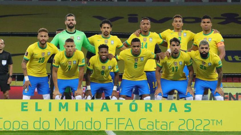 Llega con dos bajas: La formación de Brasil para recibir a Chile