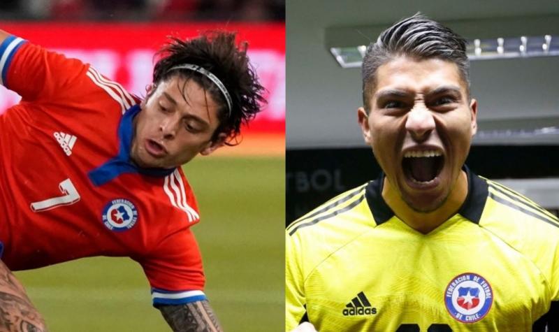 Montecinos y Cortés: los preferidos de los hinchas en el Chile vs Uruguay
