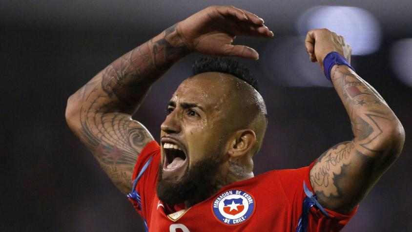 Arturo Vidal en La Roja