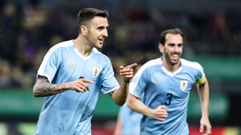 Matías Vecino en Uruguay