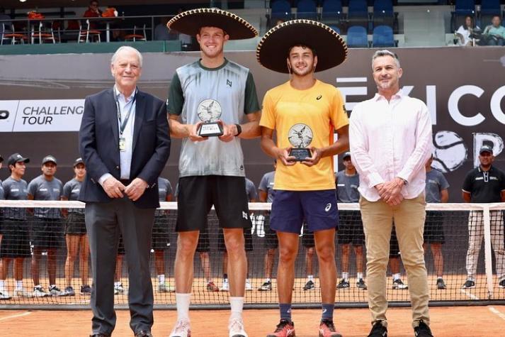 ¡Dale Campeón! Nicolás Jarry ganó en dobles del Challenger de México