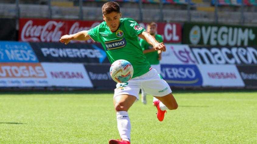 Delantero de Audax Italiano, Gonzalo Álvarez, sufre portonazo en Ñuñoa