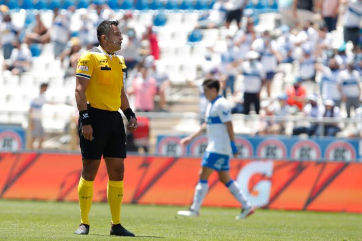 Julio Bascuñán arbitrará el clásico entre Universidad Católica y Colo Colo