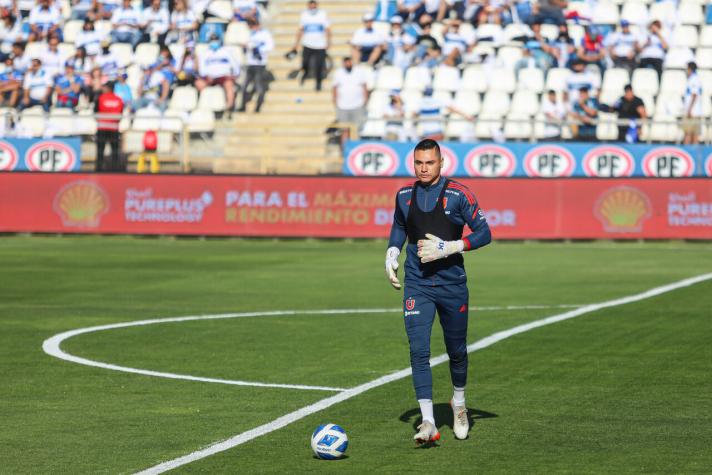 Sufre la U: Cristóbal Campos se lesionó y no fue citado ante Coquimbo Unido
