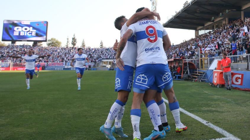 La UC se quedó con el Clásico Universitario ante una U dormida que despertó muy tarde