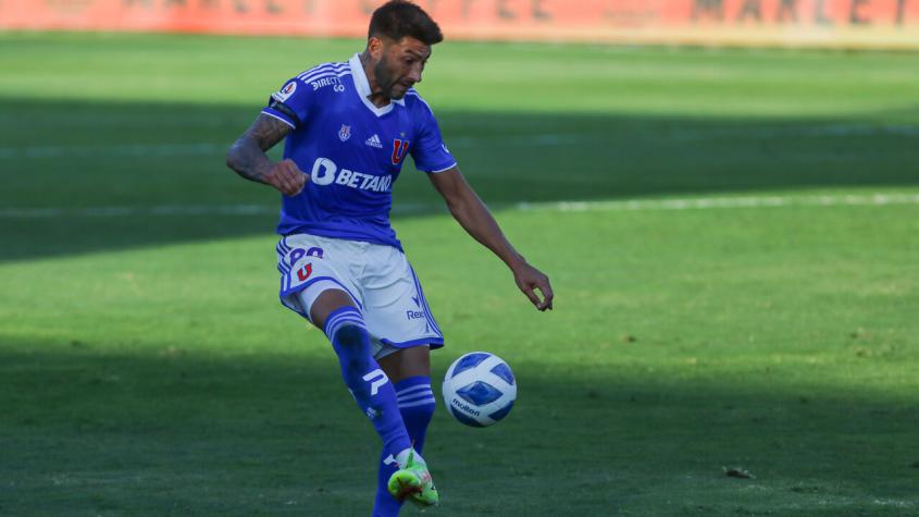 Otra baja más en la U: Álvaro Brun se perderá el duelo contra Coquimbo Unido