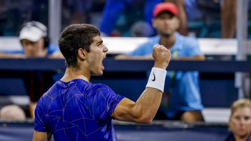 Carlos Alcaraz arrasa en el Masters 1000 de Miami y está muy cerca del Top 10