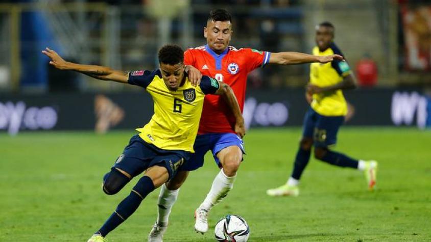 Byron Castillo fue titular contra Chile en San Carlos de Apoquindo