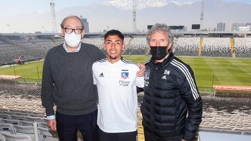 Colo Colo abrocha hasta 2025 a una de sus jóvenes figuras