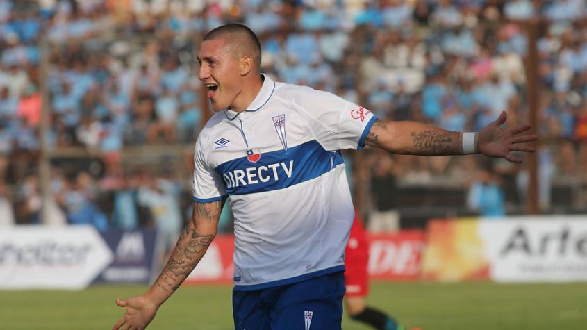 Nicolás Castillo estaría decidido a volver a Universidad Católica