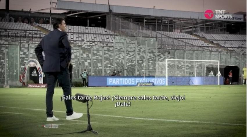 Gustavo Quinteros las emprende contra juvenil de Colo Colo: "¡Siempre sales tarde viejo!"
