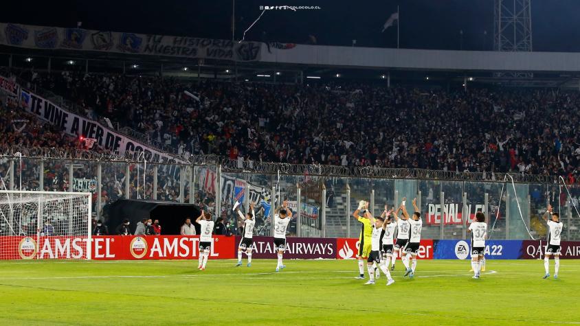 Colo Colo en Estadio Monumental.